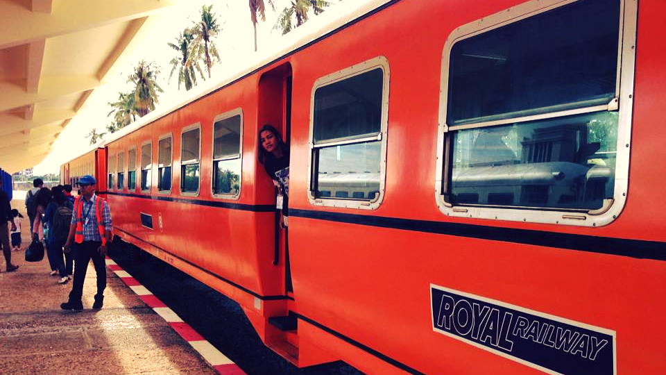រថភ្លើងរបស់ក្រុមហ៊ុន Royal Railway (រូបថត៖ ហ្វេសប៊ុក Royal Railway)
