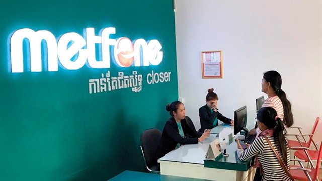 ក្រុមហ៊ុន Metfone នៅកម្ពុជា ដែលត្រូវបាន​វិនិយោគ​ដោយក្រុមហ៊ុន​វៀតណាម (រូបភាព៖ Vietnam News)
