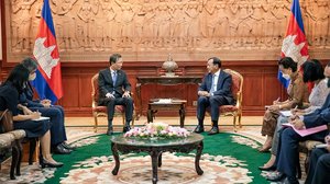 កម្ពុជា និងកូរ៉េខាងត្បូង នឹងចុះកិច្ចព្រមព្រៀងលើឥណទានសម្បទាន ក្នុងតម្លៃសរុបជិត ២ពាន់លានដុល្លារ(រូបភាព ក្រសួងការបរទេស និងសហប្រតិបត្តិការអន្តរជាតិ )