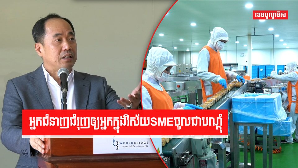 អ្នកជំនាញជំរុញឲ្យអ្នកក្នុងវិស័យSMEចូលជាបណ្ដុំ