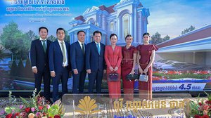 ពិធីសម្ពោធបើកការសាងសង់ គម្រោង ដឹណេតឆឺរ៉ល របស់ បុរី ហ្គោលដេន ផាក