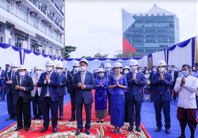 FTB ប្រារព្ធពិធីបើកការដ្ឋានសាងសង់ទីស្នាក់ការកណ្តាលថ្មី “FTB Tower” របស់ខ្លួន។