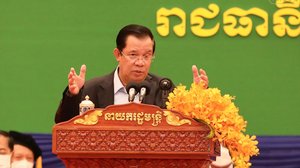 សម្ដេចតេជោ ហ៊ុន សែន នាយករដ្ឋមន្រ្តីនៃកម្ពុជា