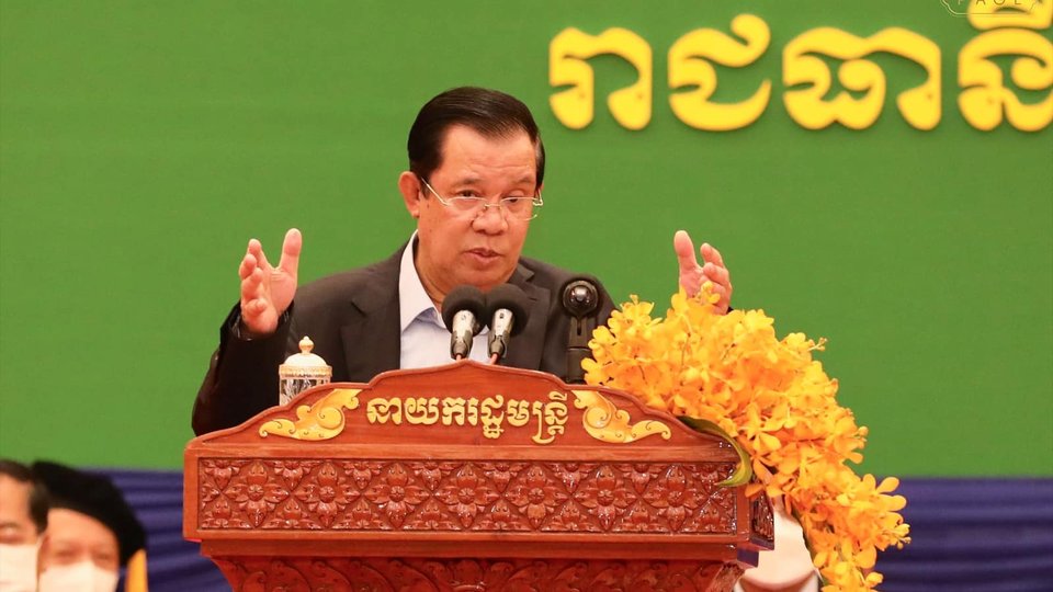 សម្ដេចតេជោ ហ៊ុន សែន នាយករដ្ឋមន្រ្តីនៃកម្ពុជា