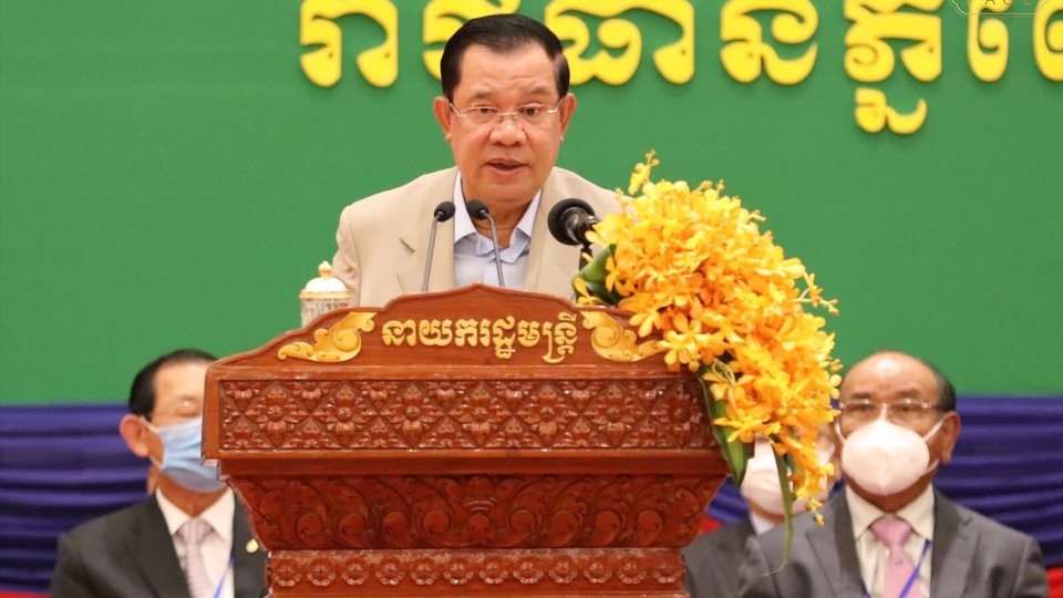 សម្ដេចតេជោ ហ៊ុន សែន នាយករដ្ឋមន្រ្តីនៃកម្ពុជា