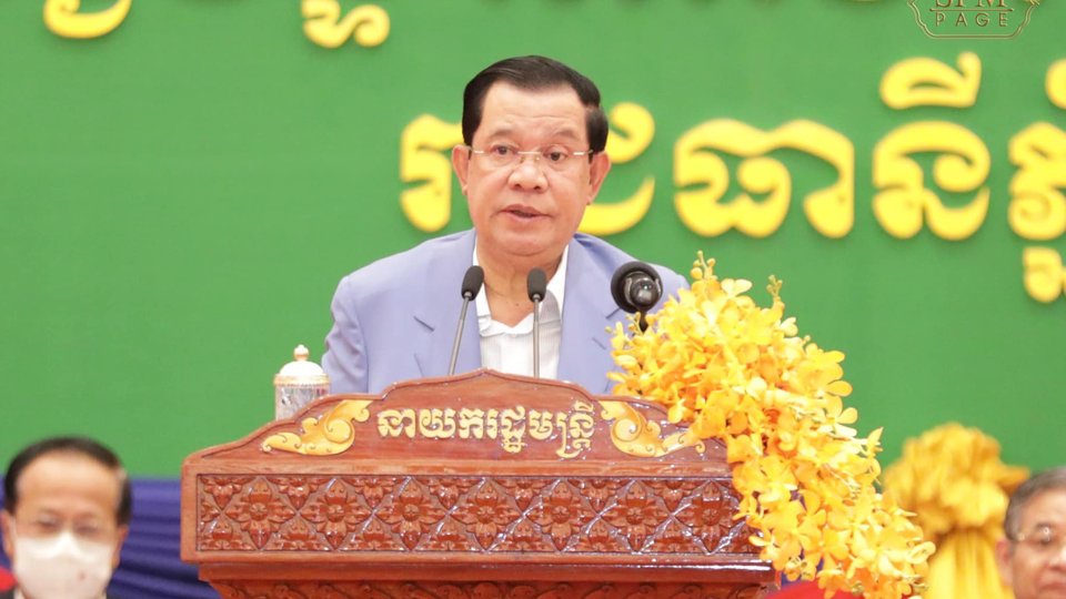 សម្ដេចតេជោ ហ៊ុន សែន នាយករដ្ឋមន្ដ្រីនៃកម្ពុជា