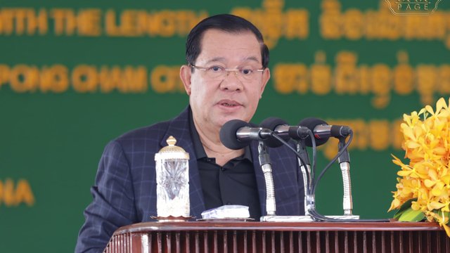 សម្ដេចតេជោ ហ៊ុន សែន នាយករដ្ឋមន្រ្តីនៃកម្ពុជា