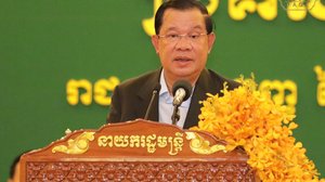 សម្ដេចតេជោ ហ៊ុន សែន នាយករដ្ឋមន្រ្តីនៃកម្ពុជា  រូបភាព៖ SPM Page