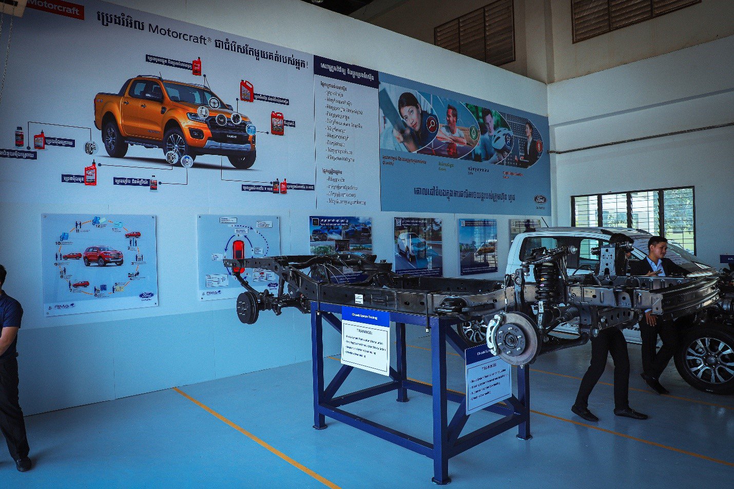 RMA Cambodia”ប្រគល់រថយន្ត ហ្វដ ២គ្រឿង និងដាក់ឲ្យដំណើរការមជ្ឈមណ្ឌលបណ្តុះបណ្តាលបច្ចេកទេសរថយន្ត ហ្វដ” នៅវិទ្យាស្ថានជាតិពហុបច្ចេកទេសកម្ពុជា (NPIC)