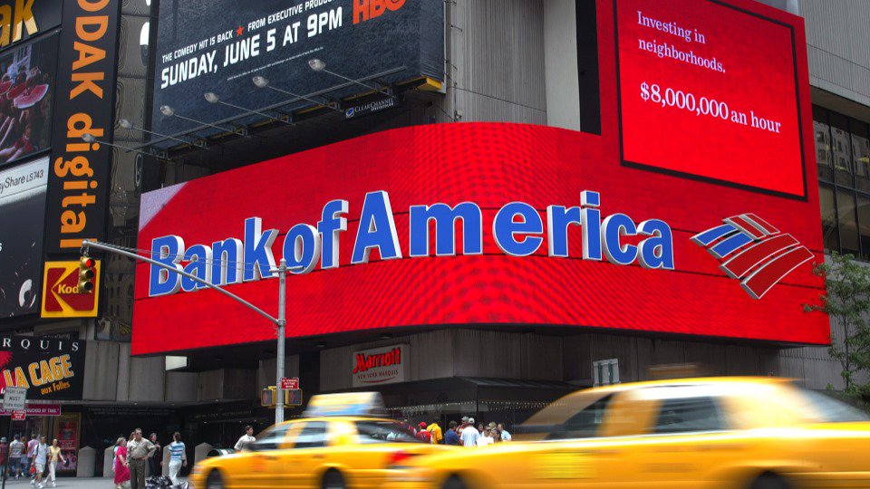 ធនាគារ Bank of America របស់អាមេរិក