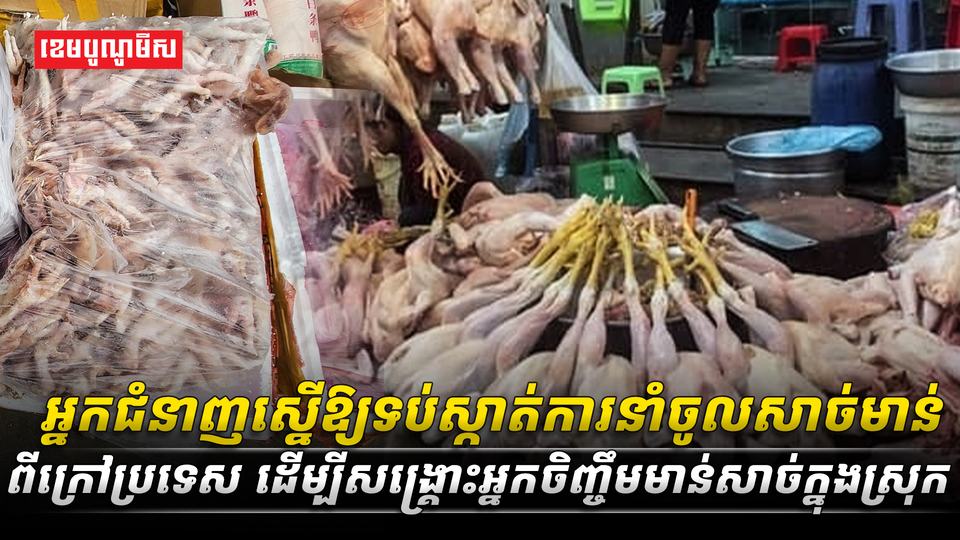 ការនាំចូលសាច់