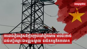 ការដាច់ចរន្តអគ្គិសនីញឹកញាប់នៅវៀតណាមប៉ះពាល់មជ្ឈមណ្ឌលផលិតកម្មបរទេស រហូតដល់មានការតវ៉ា