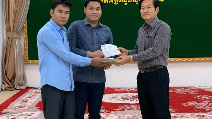 គណៈកម្មាការជាតិប្រយុទ្ធនឹងកូវីដ១៩ ទទួលបានជំនួយជិត៩លានដុល្លារអាមេរិកពីព្រះមហាក្សត្រនិងសប្បុរសជន(រូបភាពពី Facebook)