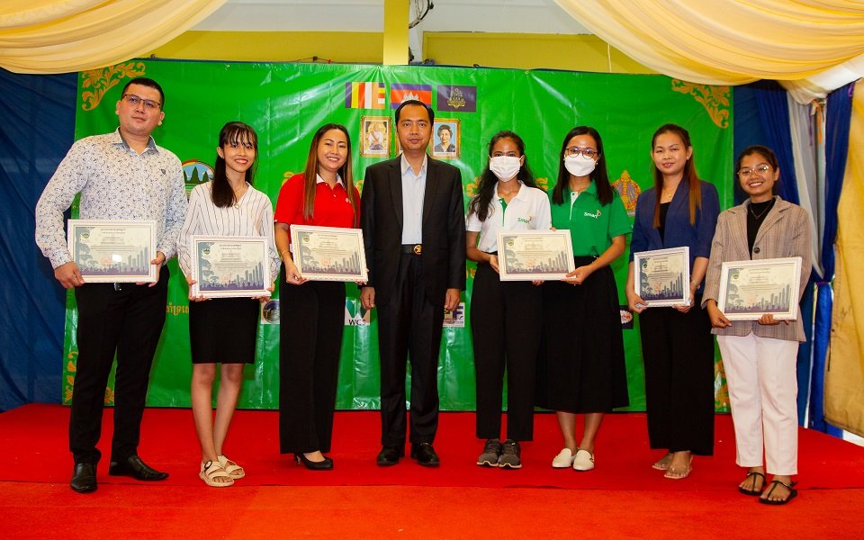 ក្រុមហ៊ុន Smart Axiata  គាំទ្រវេទិកាយុវជនជជែកពិភាក្សាអំពីបរិស្ថានឆ្នាំ២០២២