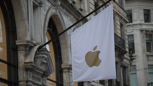 ទង់ស្លាកសញ្ញាក្រុមហ៊ុន Apple