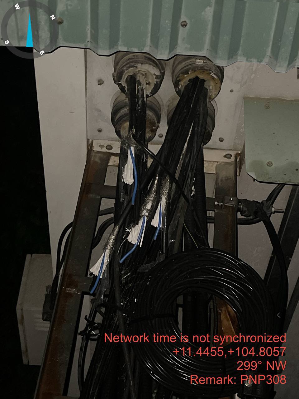 BTS_cable cutted