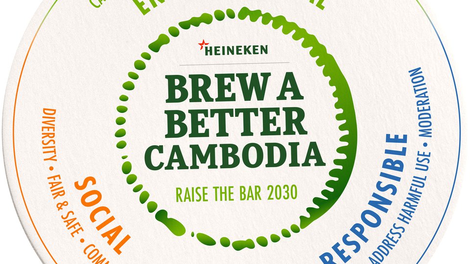ក្រុមហ៊ុន HEINEKEN Cambodia កំពុងអះអាងជាថ្មីអំពីការប្តេជ្ញាចិត្តរបស់ខ្លួនក្នុងការដោះស្រាយ «ភាពអាសន្នអាកាសធាតុ»