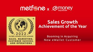 អ៊ីម៉ាន់នី (eMoney) ឈ្នះពានរង្វាន់មាស Gold Globee® Winner