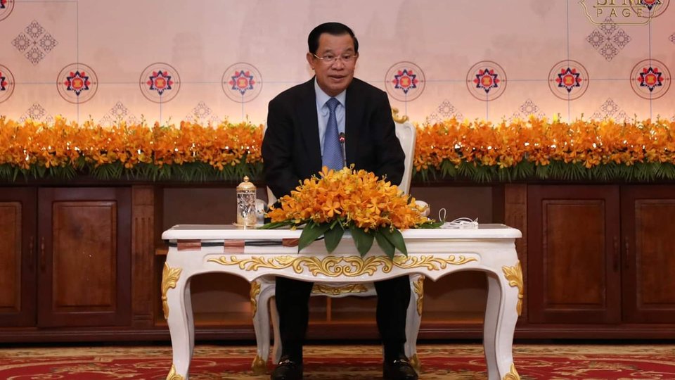 សម្តេច ហ៊ុន សែន ស្នើឲ្យអាស៊ាន-ចិនបង្កើនកិច្ចសហការលើការកាត់បន្ថយរបាំងពាណិជ្ជកម្ម និងវិនិយោគ (រូបភាពពីផេក សម្តេច ហ៊ុន សែន)