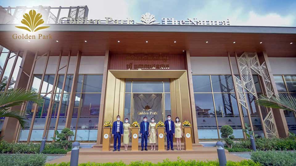 ពិធីសម្ពោធជាផ្លូវការ​ការិយាល័យលក់ 6A របស់ បុរី ហ្គោលដេន ផាក គម្រោង ដឹណេតឆឺរ៉ល
