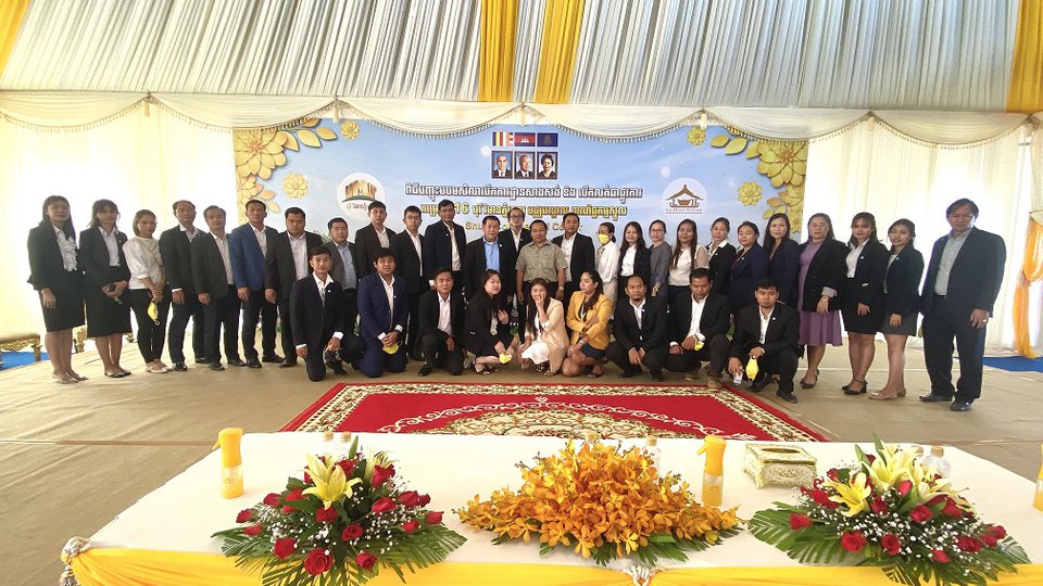 អ្នកឧកញ៉ា លី ហួរ បោះទុនវិនិយោគបុរីលំនៅដ្ឋានវិមានភ្នំពេញរាប់រយខ្នងនៅស្រុកស្នួលខេត្តក្រចេះ