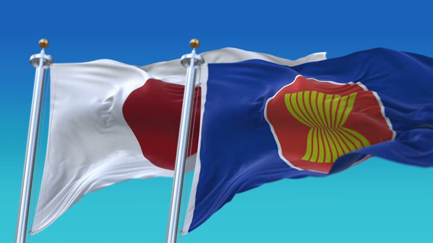 ទង់ជាតិជប៉ុន-អាស៊ាន
