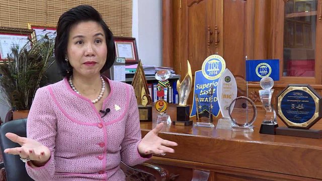 លោកជំទាវ កែវ មុំ ប្រធានសមាគមសហគ្រិនស្ត្រីកម្ពុជា