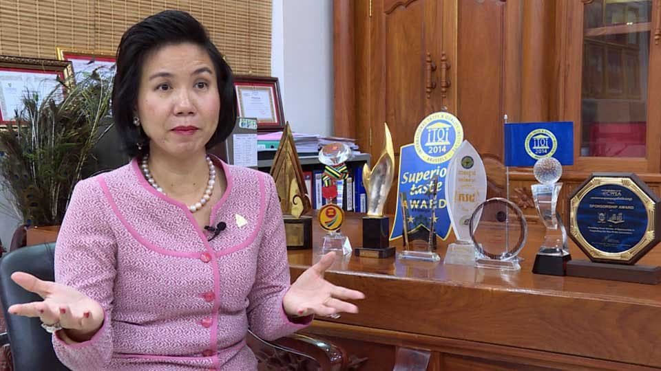 លោកជំទាវ កែវ មុំ ប្រធានសមាគមសហគ្រិនស្ត្រីកម្ពុជា