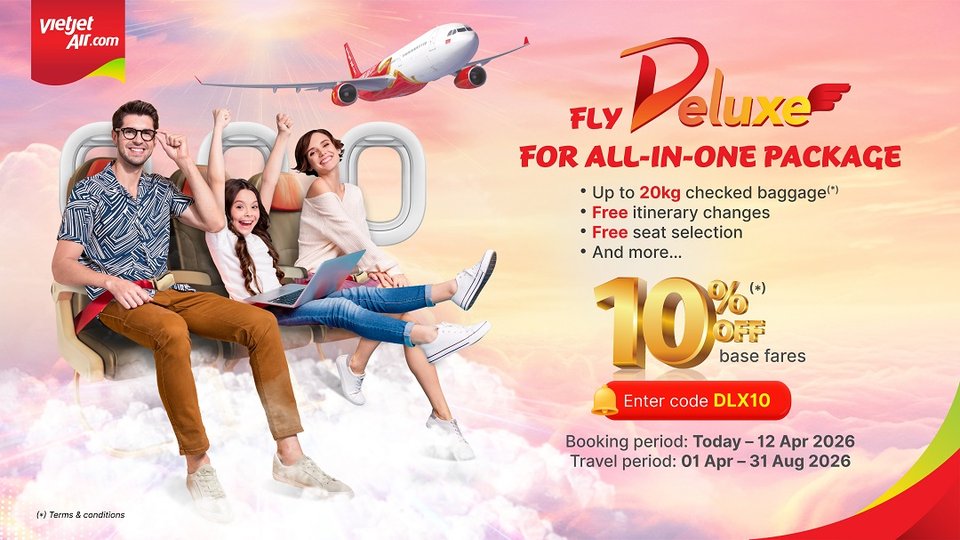 ទម្ងន់អីវ៉ាន់កាន់តែច្រើនជាងមុន និងអត្ថប្រយោជន៍ផ្សេងទៀតសម្រាប់អ្នកដំណើរដែលហោះហើរពីសៀមរាប-ហាណូយ និងទៅកន្លែងផ្សេងៗទៀត