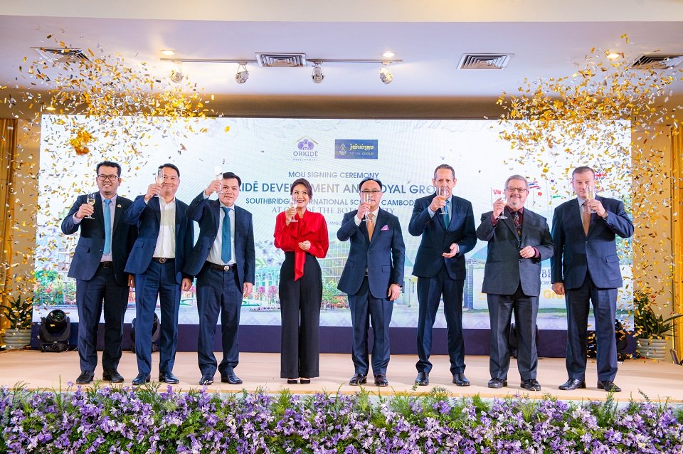 ក្រុមហ៊ុន អ័រគីដេ ឌីវេឡុបមិន និង រ៉ូយ៉ាល់គ្រុប ចាប់ដៃគ្នា បង្កើតសាលារៀនអន្តរជាតិសៅប្រ៊ីដកម្ពុជា លើទឹកដី ទីក្រុងអ័រគីដេ បូតានិច ស៊ីធី ជ្រោយចង្វា