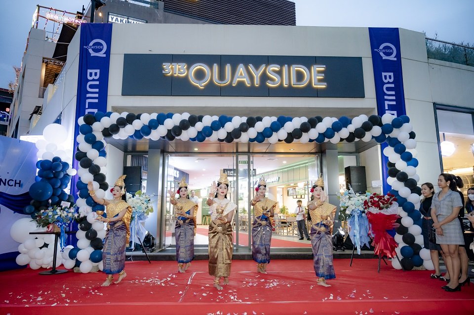 ការបើកសម្ពោធអគារ 313 QUAYSIDE របស់ក្រុមហ៊ុន HONGKONG LAND ផ្តល់ជីវិតថ្មី និងភាពសុទិដ្ឋិនិយមចំពោះវិស័យអចលនទ្រព្យ