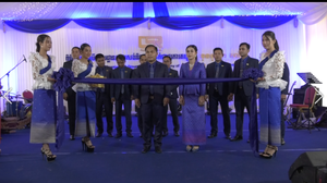 នាពិធីសម្ពោធបើកការដ្ឋានសាងសង់ និងបើកលក់គម្រោងខុនដូ ជា សារ៉ន