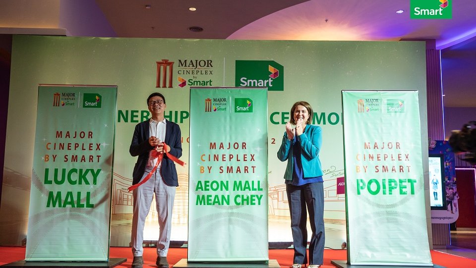 ក្រុមហ៊ុន Smart Axiata បន្តកិច្ចសហការ និងការផ្តល់ជូនផ្តាច់មុខជាមួយរោងភាពយន្ត Major Cineplex