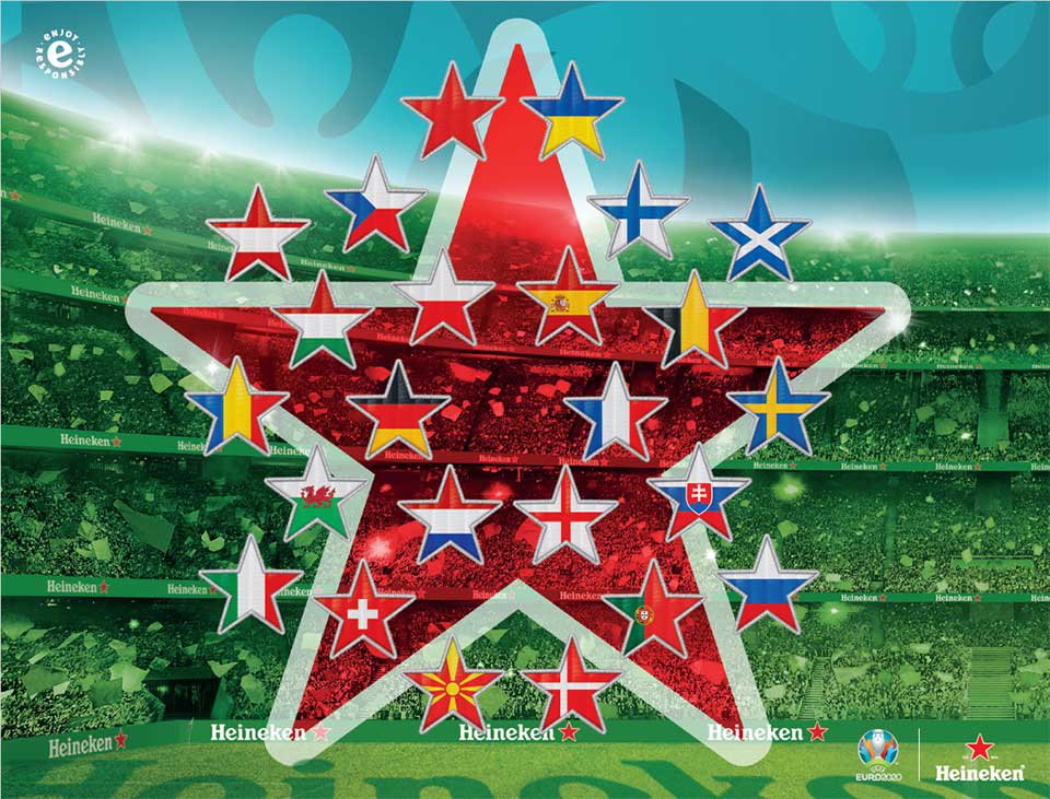 ចូលរួមអបអរ UEFA EURO 2020 ជាមួយ HEINEKEN ទាំងអស់គ្នា!