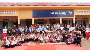អង្គការមូលនិធិអេស៊ីលីដា-ចារឌីនសម្រាប់ការអប់រំ សម្ពោធដាក់ឲ្យប្រើប្រាស់សាលាបឋមសិក្សាថ្មីមួយបន្ថែមទៀតនៅខេត្តព្រះវិហារ