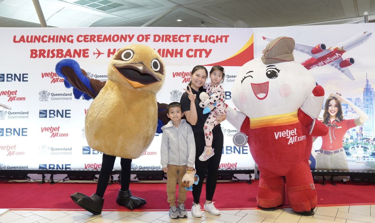 Vietjet launched the Brisbane - Ho Chi Minh City route