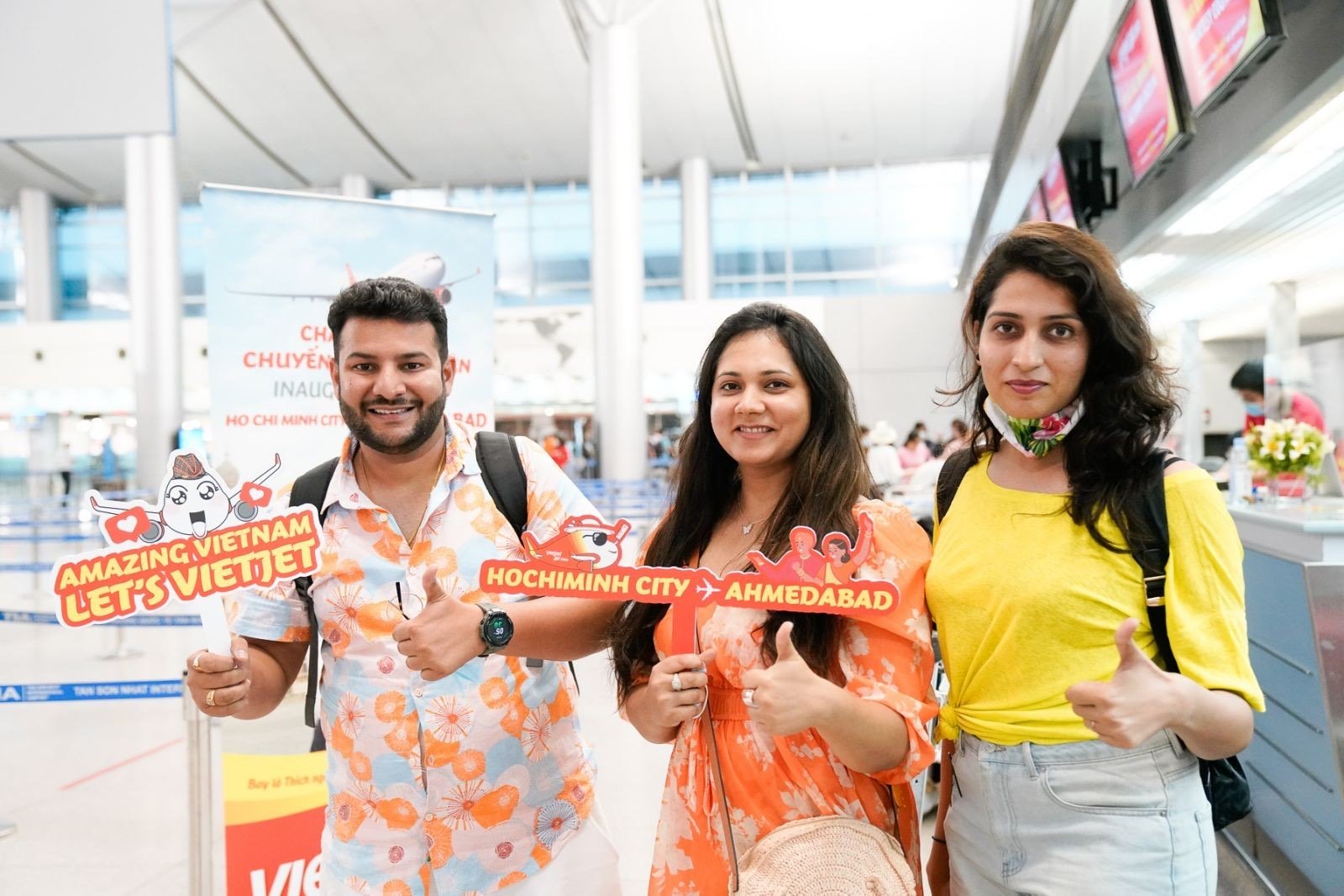 Vietjet passengers