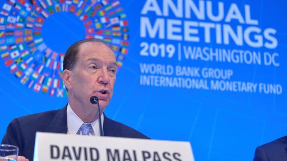 លោក David Malpass ប្រធានធនាគារពិភពលោក (រូបភាព៖ Reuters)