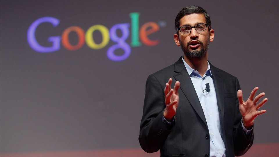 លោក Sundar Pichai នាយក​ប្រតិបត្តិ​ក្រុមហ៊ុន Google និង Alphabet