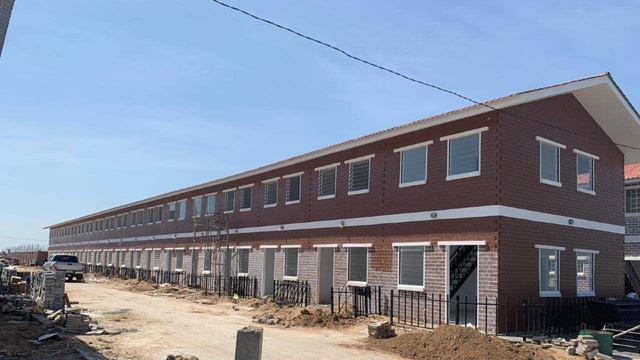 លំនៅដ្ឋាន​តម្លៃសមរម្យ ទីក្រុងរណប​សិរីមង្គល របស់ក្រុមហ៊ុន WorldBridge Home កំពុង​សម្រុកការសាងសង់ (រូបភាព៖ ខេមបូណូមីស)