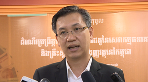 លោកគា បូរាណ ប្រធាន​សមាគម​មីក្រូ​ហិរញ្ញ​វត្ថុ​កម្ពុជា