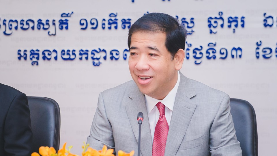 ឯកឧត្តម គង់ វិបុល អគ្គនាយក នៃអគ្គនាយកដ្ឋានពន្ធដារ (រូបភាព៖ ហ្វេសប៊ុក អគ្គនាយកដ្ឋានពន្ធដារ)