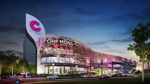 រូបគម្រោងប្លង់ផ្សារទំនើប ជីបម៉ុងសែនសុខ (រូបភាព ពីហ្វេសប៊ុកក្រុមហ៊ុន ជីប ម៉ុង)