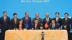 វៀតណាមនាំចេញទៅអឺរ៉ុប ២២៧ លានដុល្លារ បន្ទាប់ពីកិច្ចព្រមព្រៀងពាណិជ្ជកម្មសេរីអឺរ៉ុប-វៀតណាម ចូលជាធរមានបាន១ខែ (រូបភាព៖nhandan.org.v)