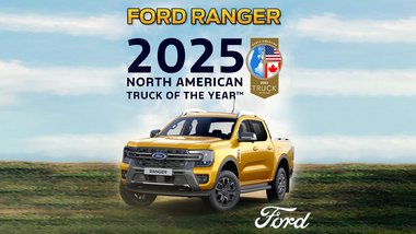 Ford Ranger ទទួលបានពានរង្វាន់ជារថយន្ត Pick-Up ដ៏ល្អបំផុតប្រចាំឆ្នាំ 2025 នៅក្នុងទីផ្សារអាមេរិចខាងជើង!