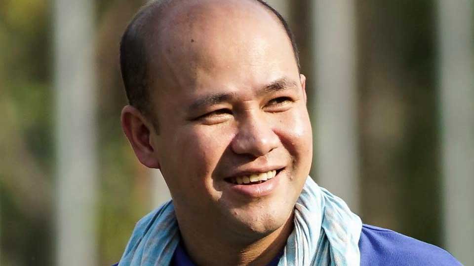 លោក ហ៊ុន ម៉ានី កូនប្រុស​ម្នាក់​ក្នុង​ចំណោម​កូន​ប្រុស​ទាំងបី​នាក់​របស់​លោក​នាយករដ្ឋមន្ត្រី​ ហ៊ុន សែន។ រូបភាព៖ ហ្វេសប៊ុក