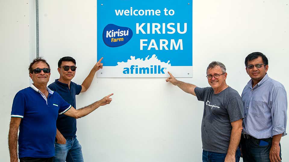 ក្រុមហ៊ុន Khmer Fresh Milk បាន​កកើត​ចេញ​ពី​ការចាប់​ដៃគូ​រវាង Cambodia-Laos-Myanmar Development Fund II