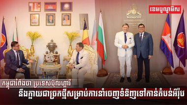 ការនាំចេញទំនិញ