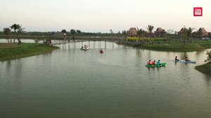 ភូមិផ្កាត្រកួន បុរីលំហែកាយនៅតំបន់ជាយក្រុង