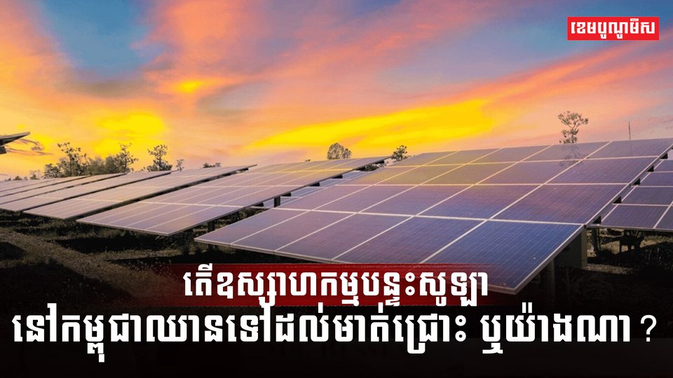 ឧស្សាហកម្មបន្ទះសូឡា
